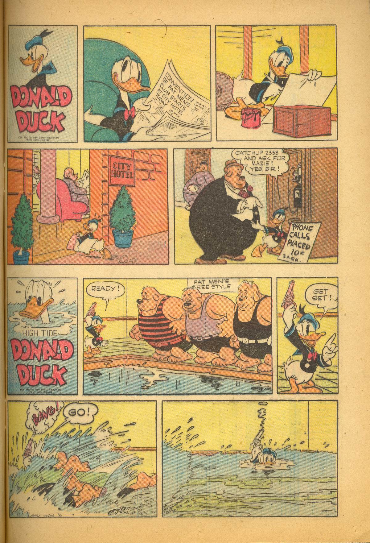 Read online Walt Disney's Comics and Stories comic -  Issue #72 - 37