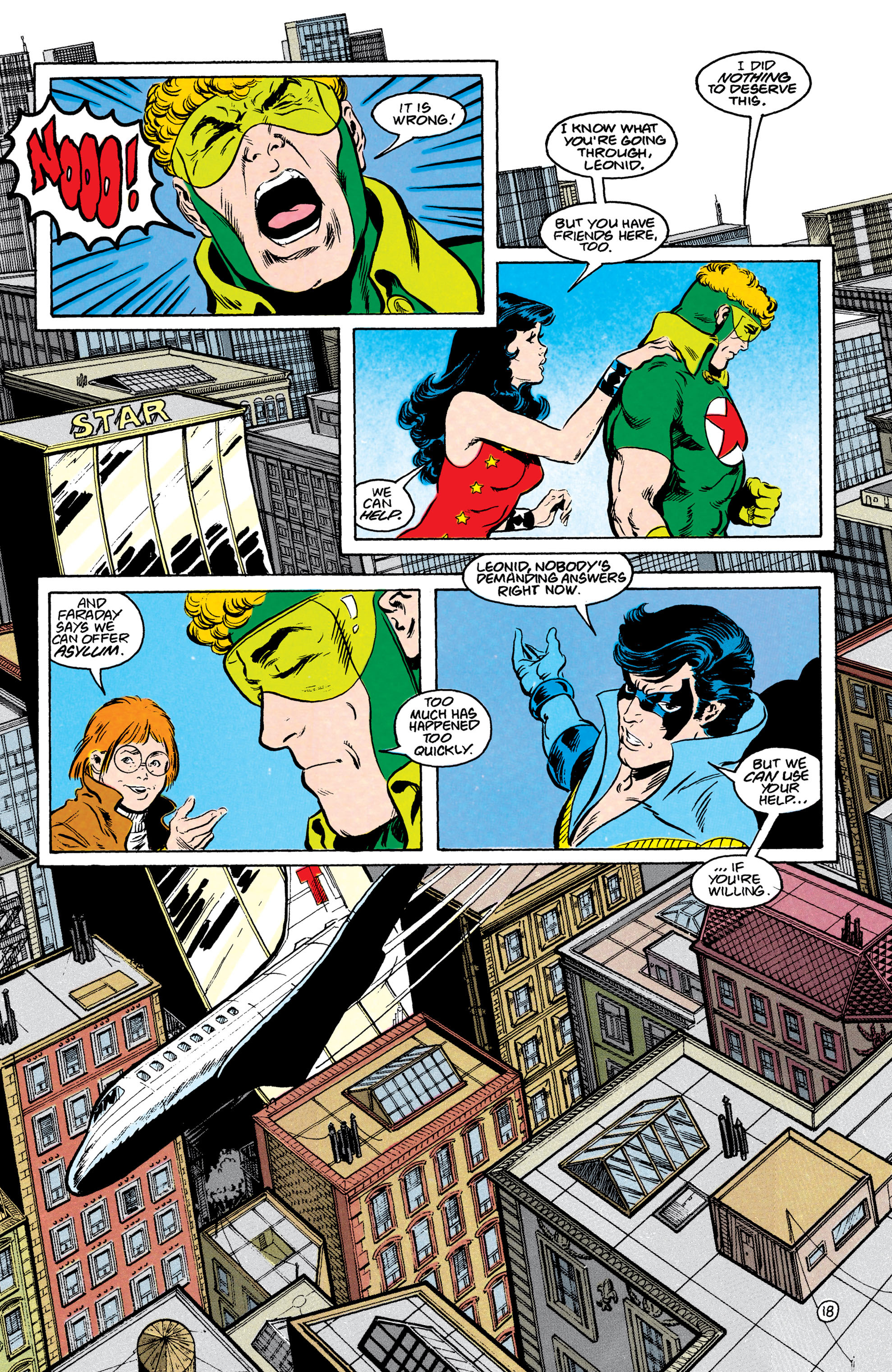 Read online The New Teen Titans (1984) comic -  Issue #49 - 19