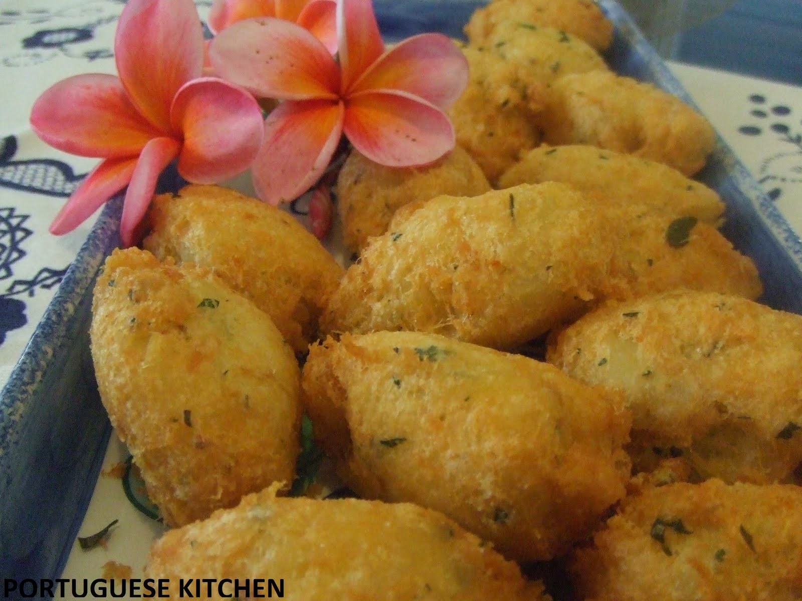 Portuguese Kitchen Codfish Cakes Pasteis de Bacalhau