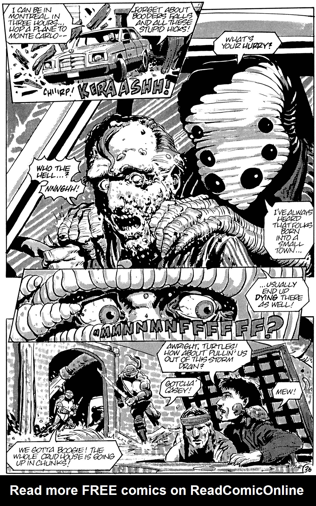 Read online Teenage Mutant Ninja Turtles (1984) comic -  Issue #25 - 38