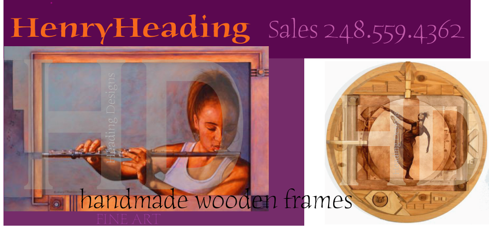 Murals, Oil Paintings, Custom Hand Made Wooden Frames