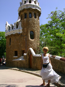 in parcul Guel, Barcelona