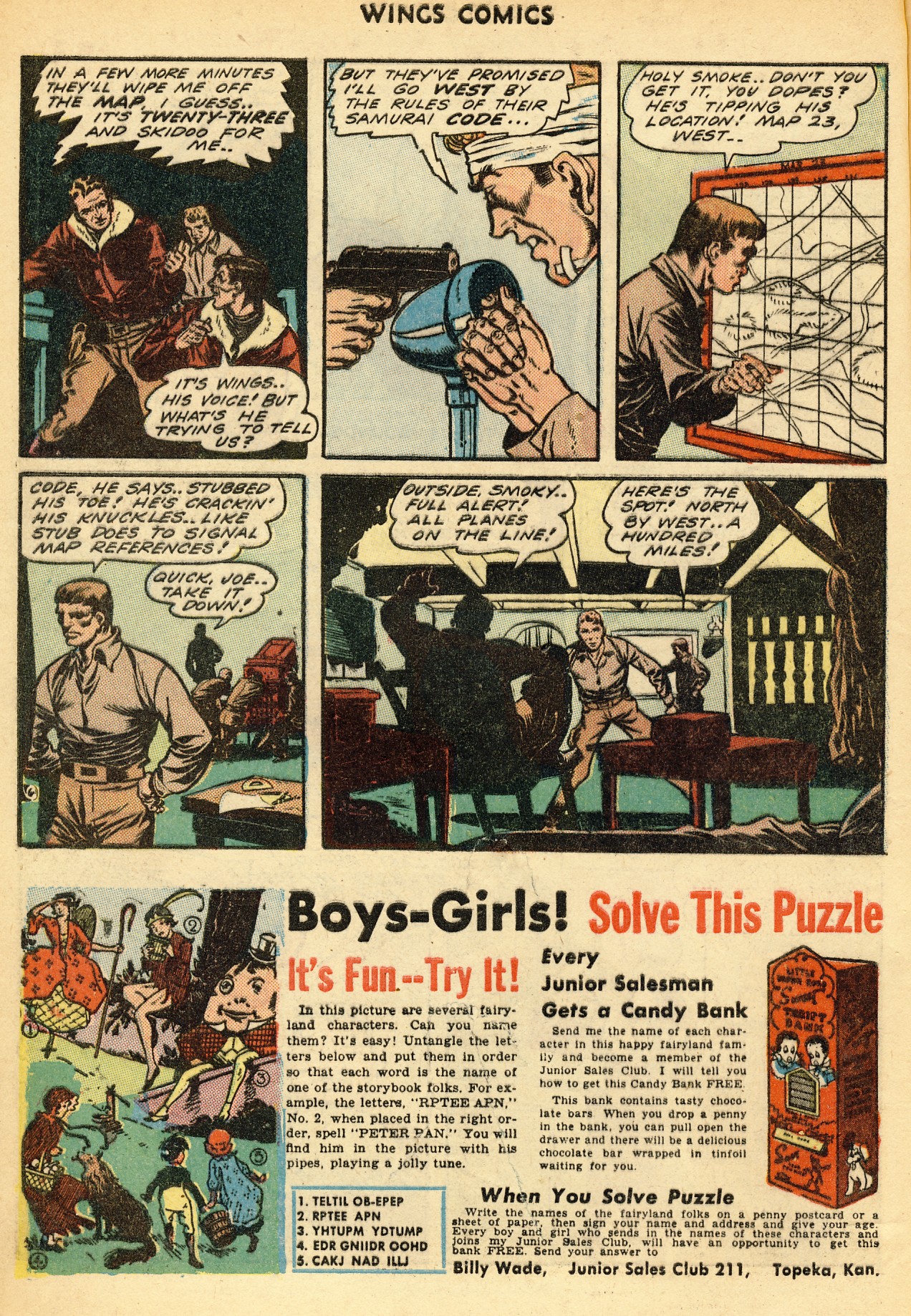 Read online Wings Comics comic -  Issue #45 - 8