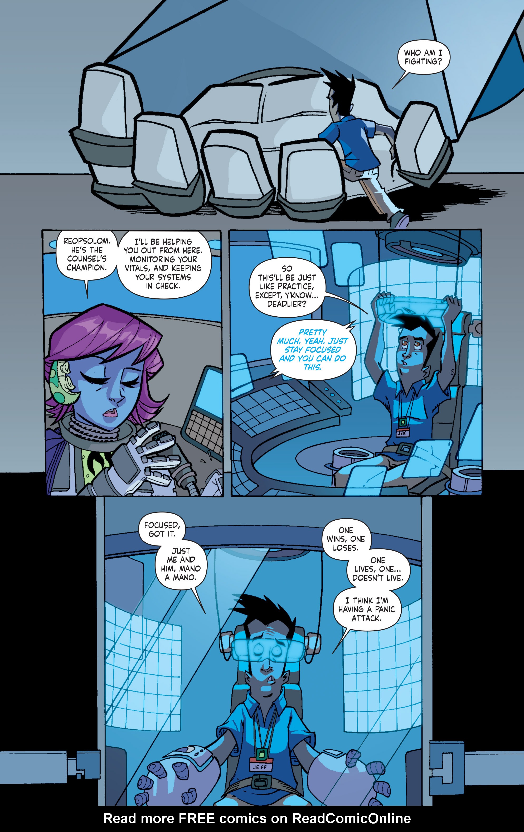 Read online Jeff Steinberg Champion of Earth comic -  Issue #5 - 9