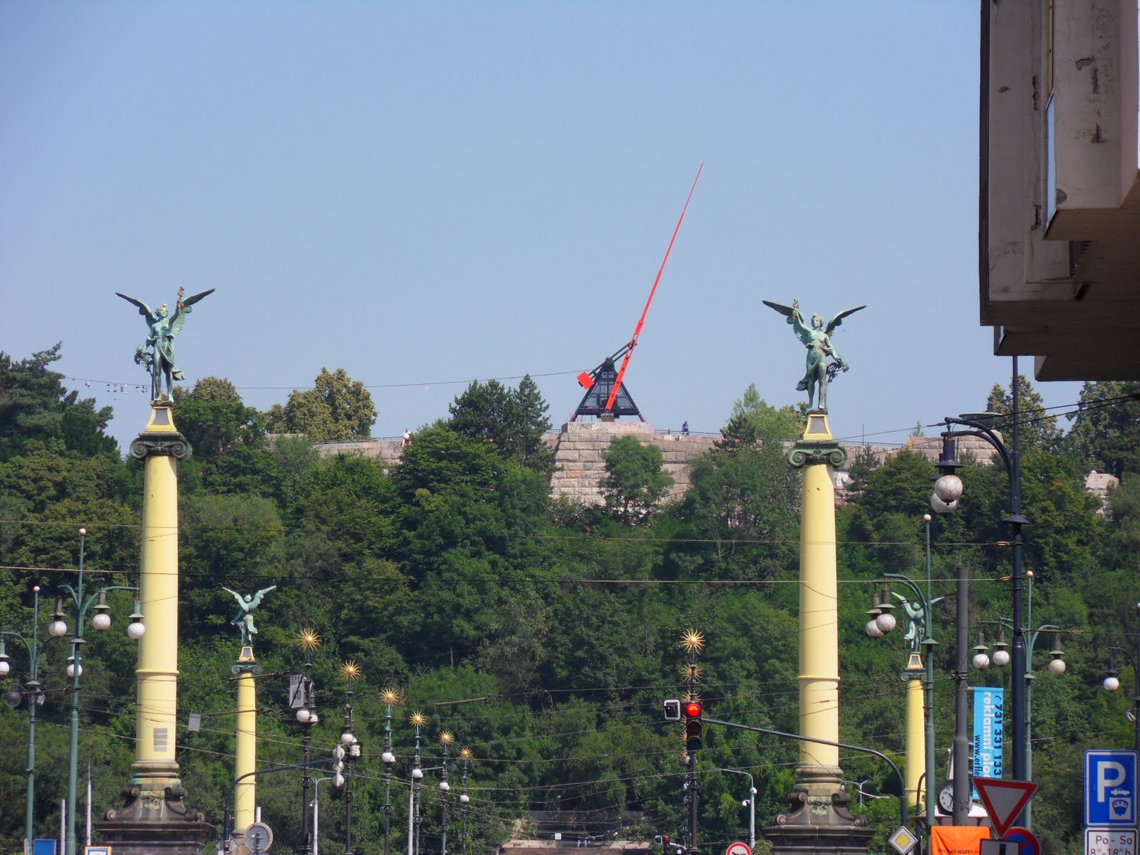 Christopher's Expat Adventure Prague Metronome & Stalin Statue