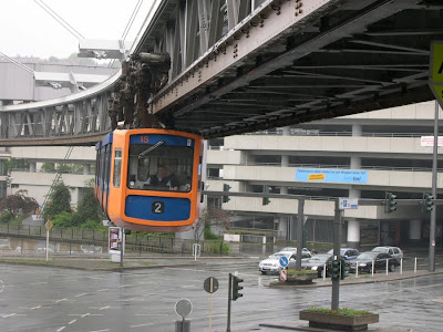 World Amazing Hanging Trains in Germany