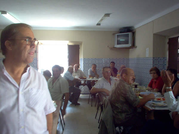 Almoço convivio, da pescaria dos Amigos