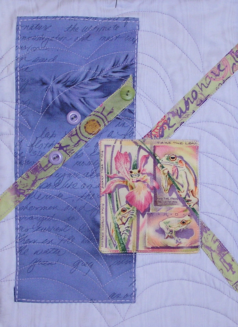 Stitchin' Therapy Art Quilt Projects and stash report