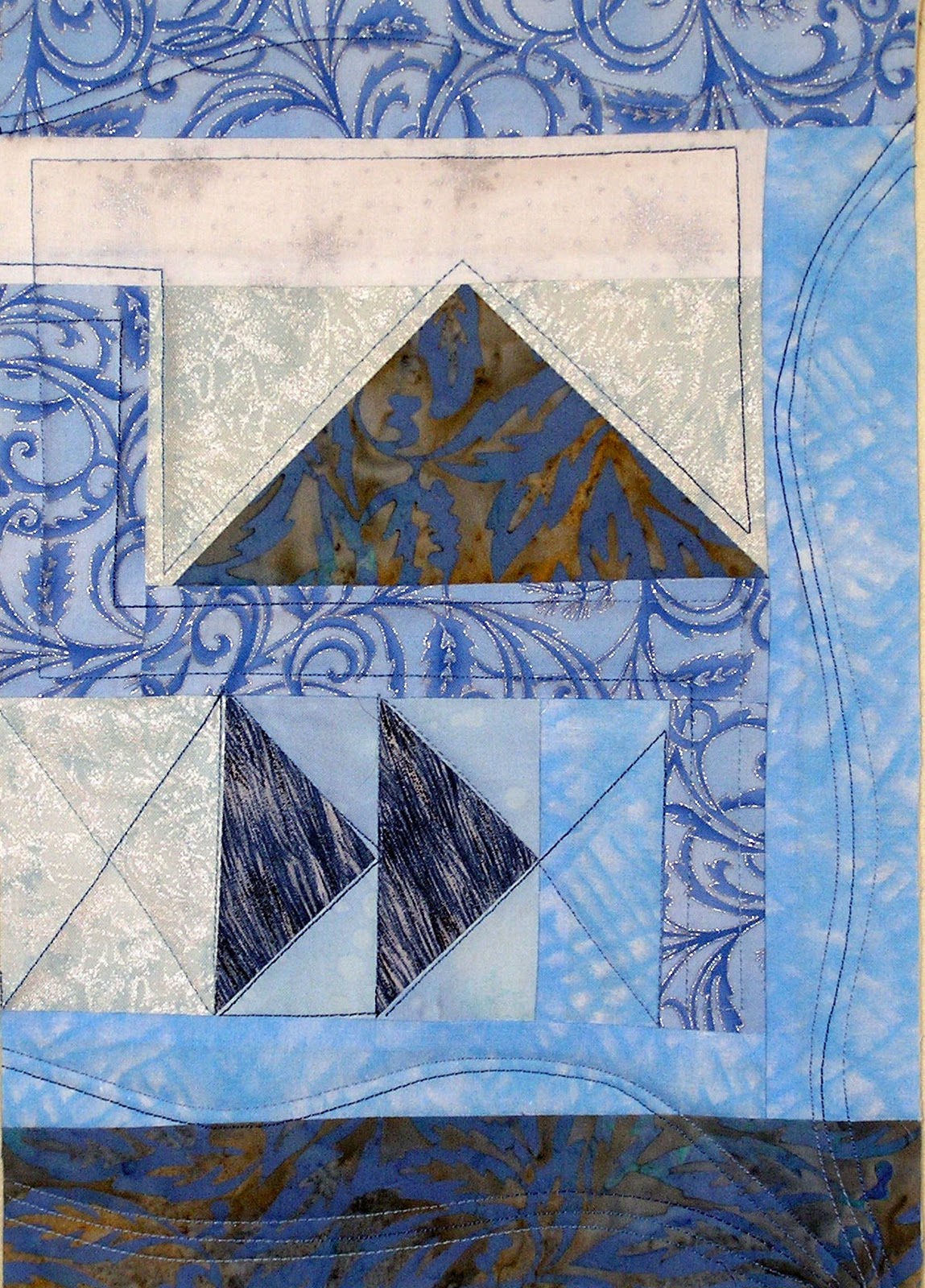 Stitchin' Therapy New challenge...Journal quilts