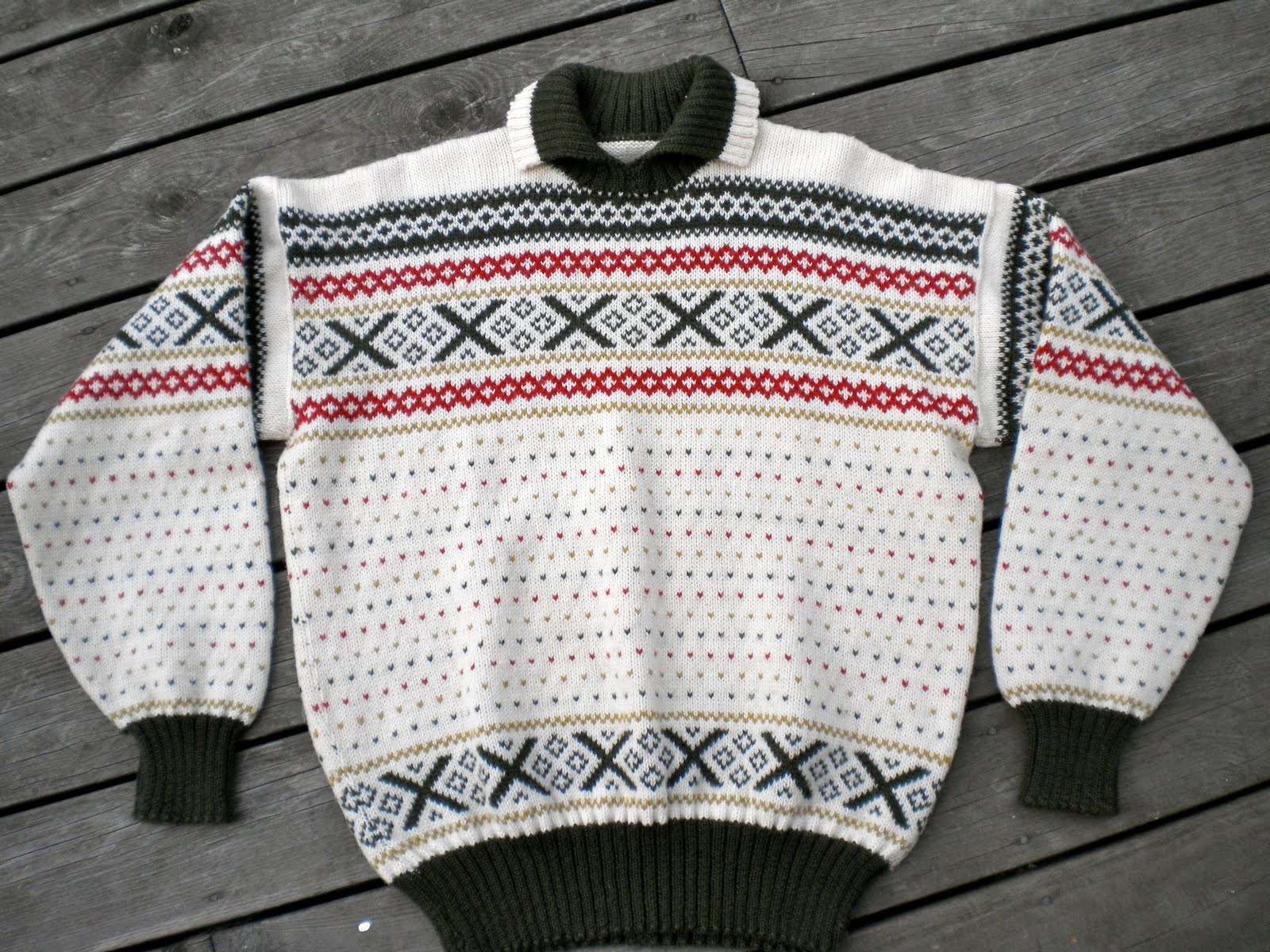 MetteSofie´s : Norsk skigenser - Nordic Sweater - 100% wool