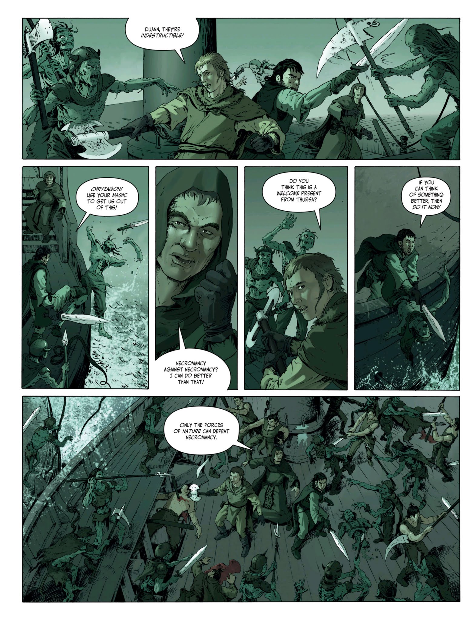Read online Throne of Ice comic -  Issue #4 - 32