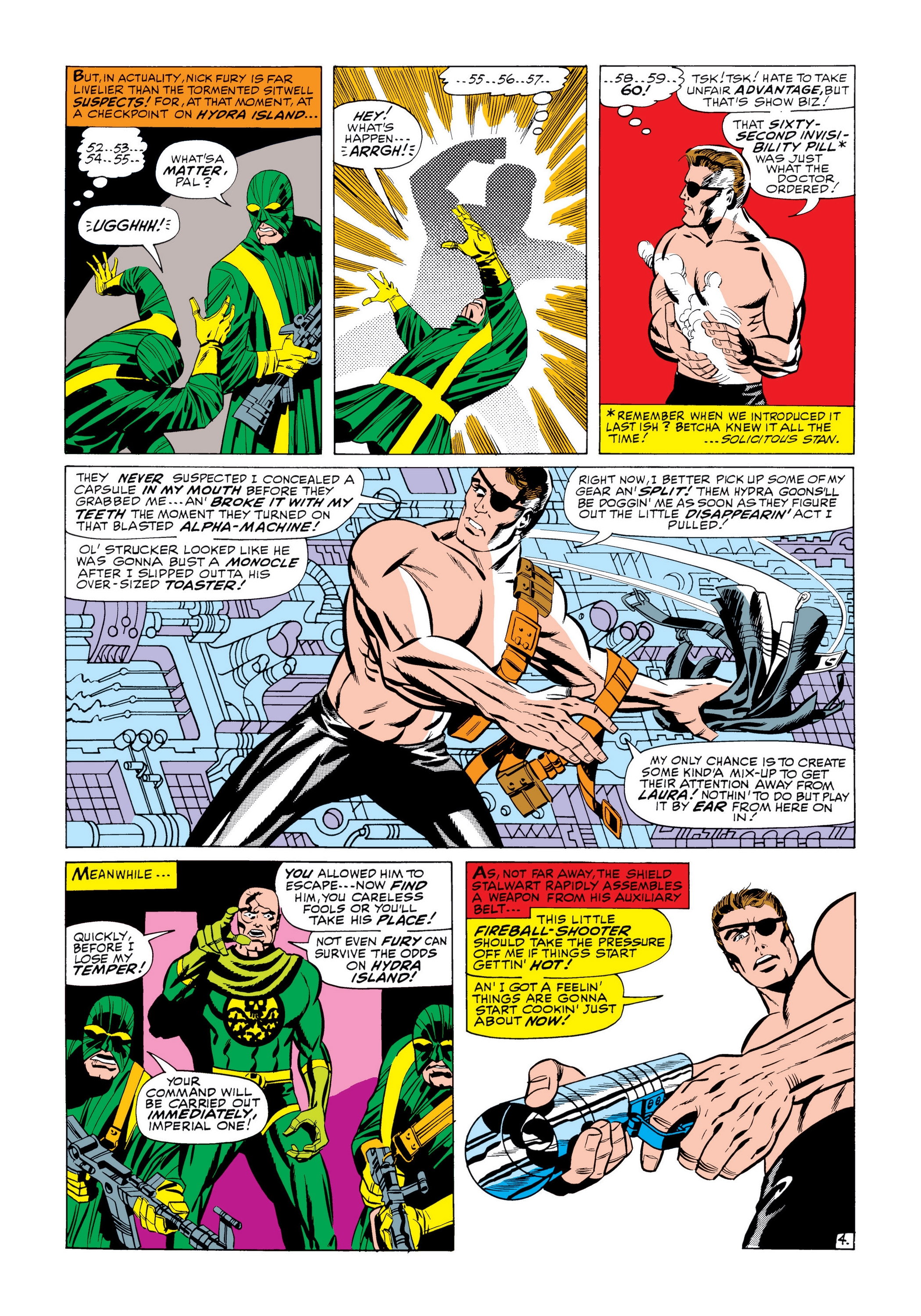 Read online Marvel Masterworks: Nick Fury, Agent of S.H.I.E.L.D. comic -  Issue # TPB 2 (Part 1) - 53