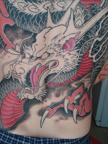 DESIGN DRAGON TATTOOS FROM JAPANESE