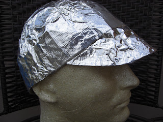 a tinfoil hat