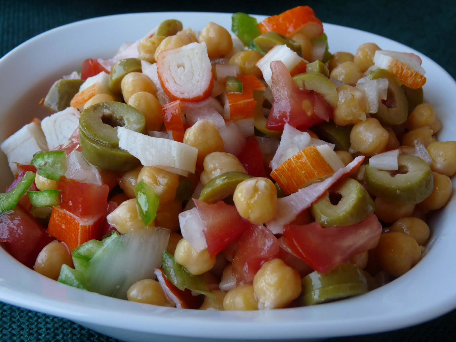 La cocina de Piescu Ensalada de garbanzos