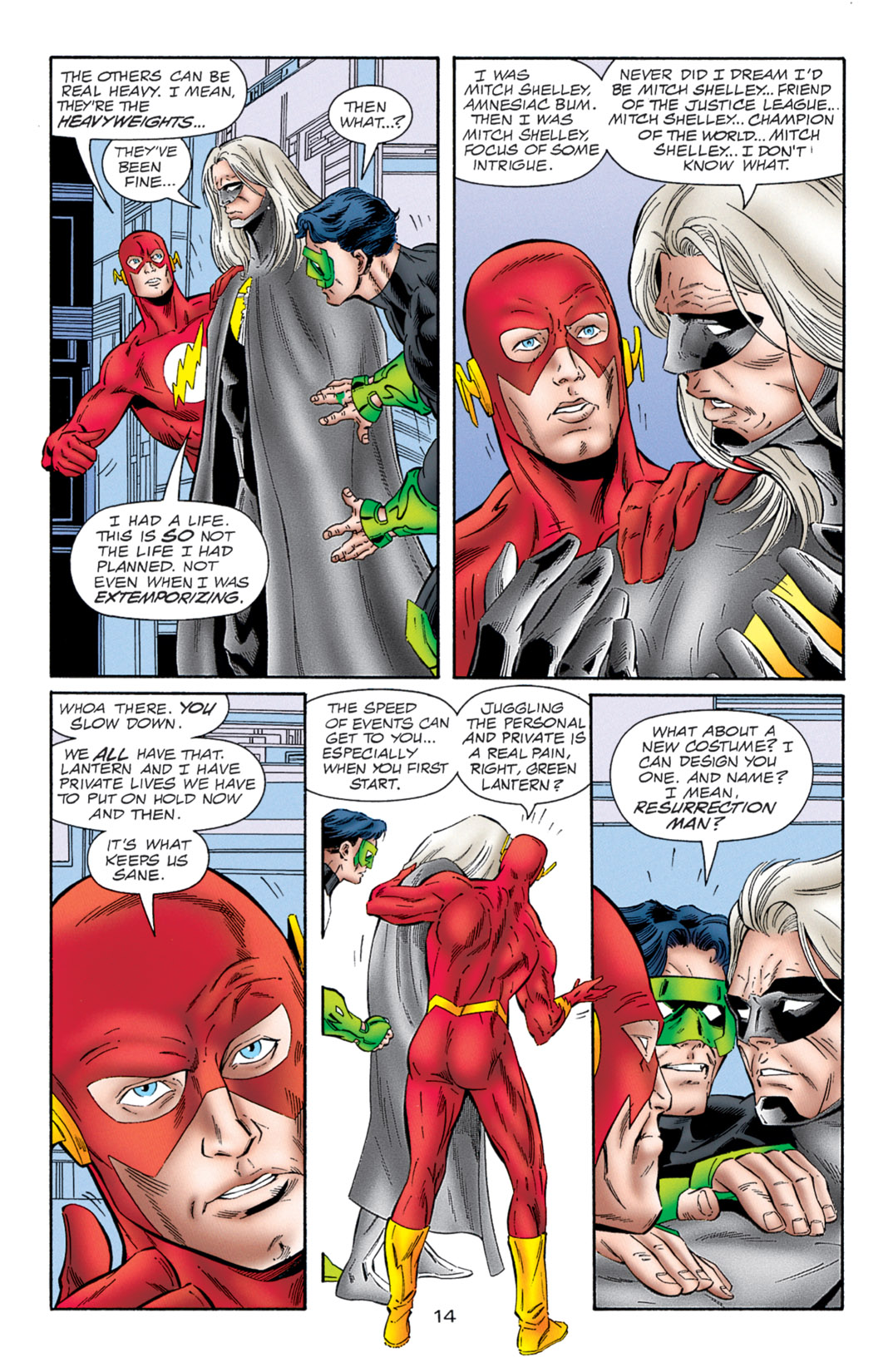 Read online Resurrection Man (1997) comic -  Issue #21 - 14