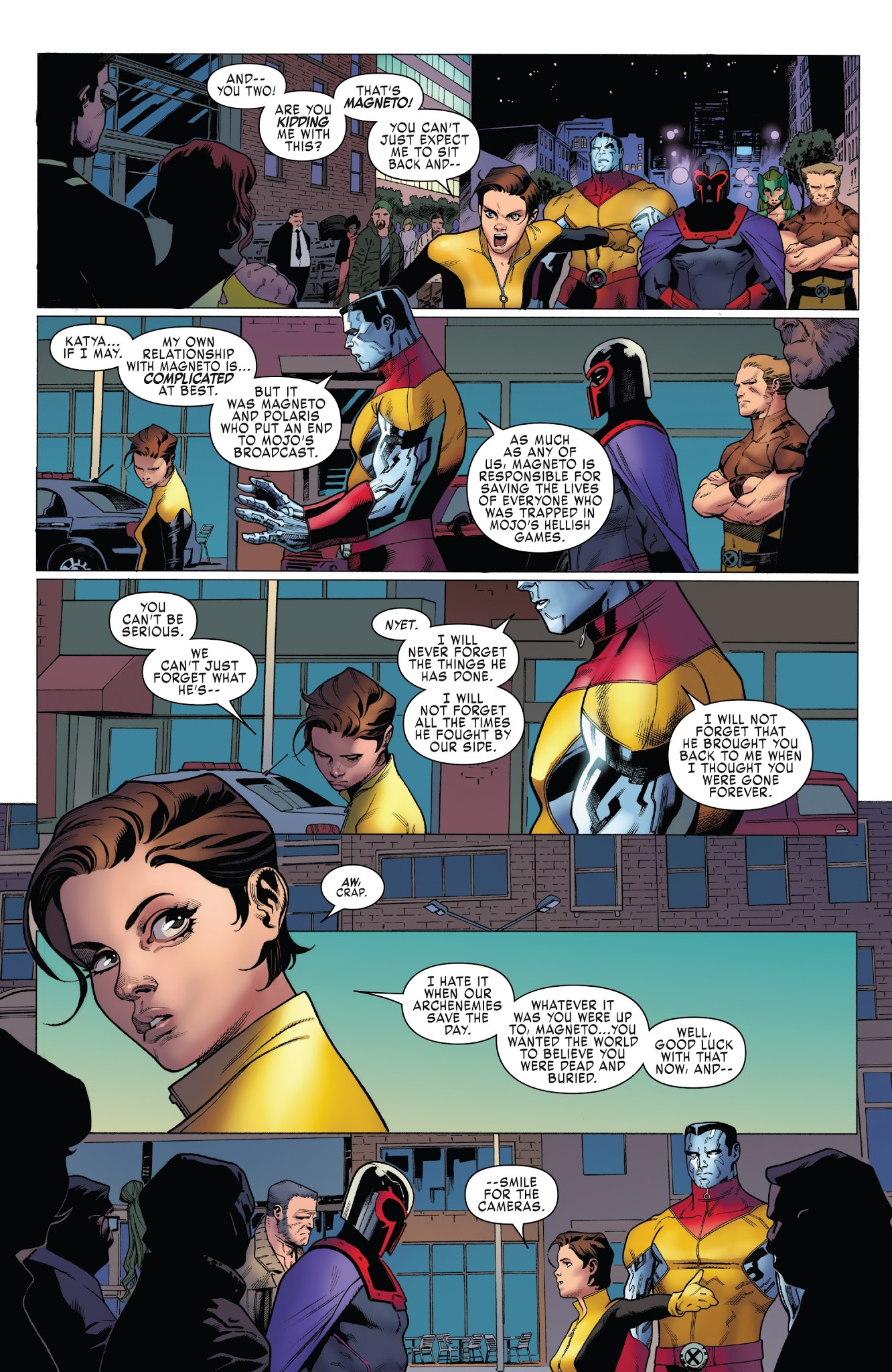 Read online X-Men: Blue comic -  Issue #15 - 19