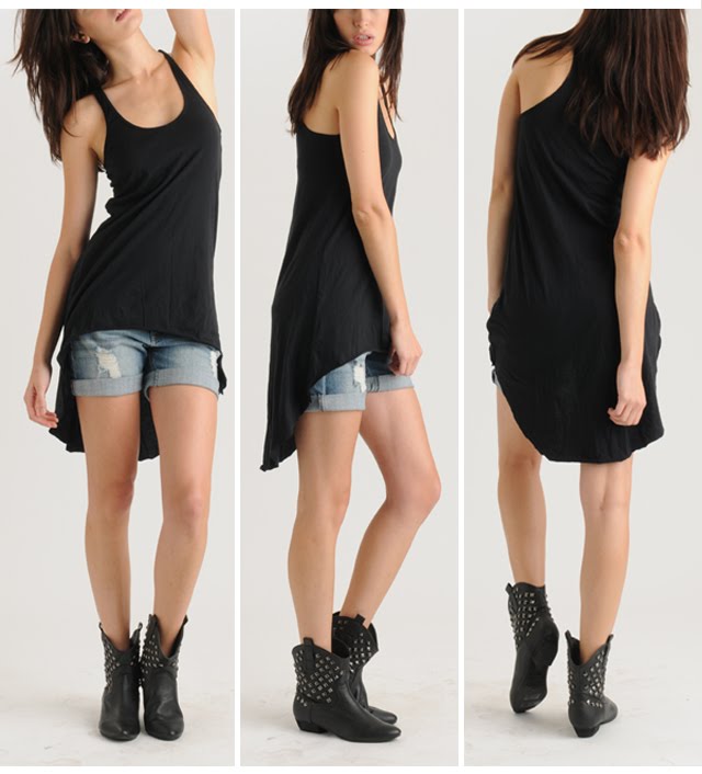 Custom Inked Tank Hoop Dress - Lycra