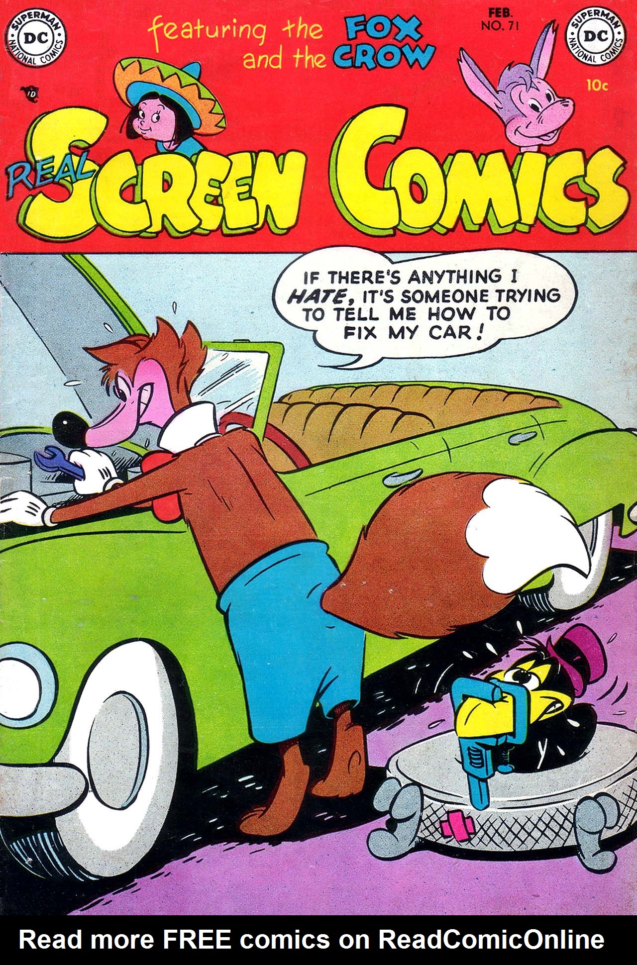 Read online Real Screen Comics comic -  Issue #71 - 1
