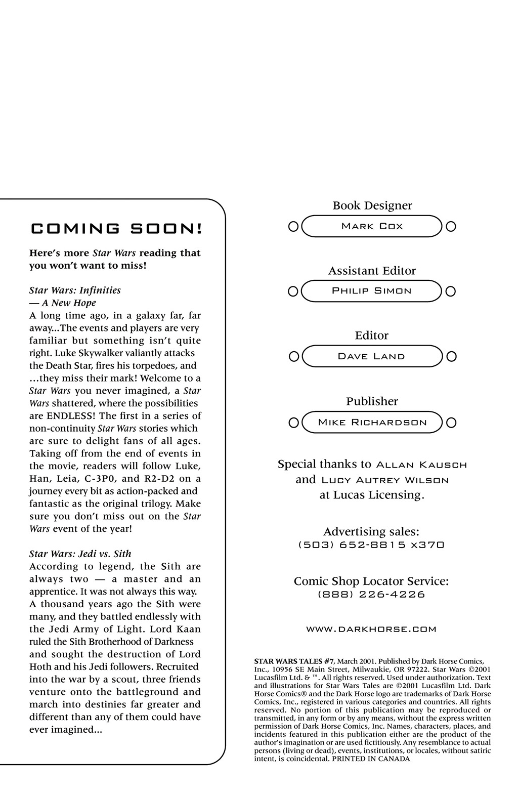 Read online Star Wars Tales comic -  Issue #7 - 3