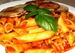 Penne and Fusilli in Herbed Tomato Sauce