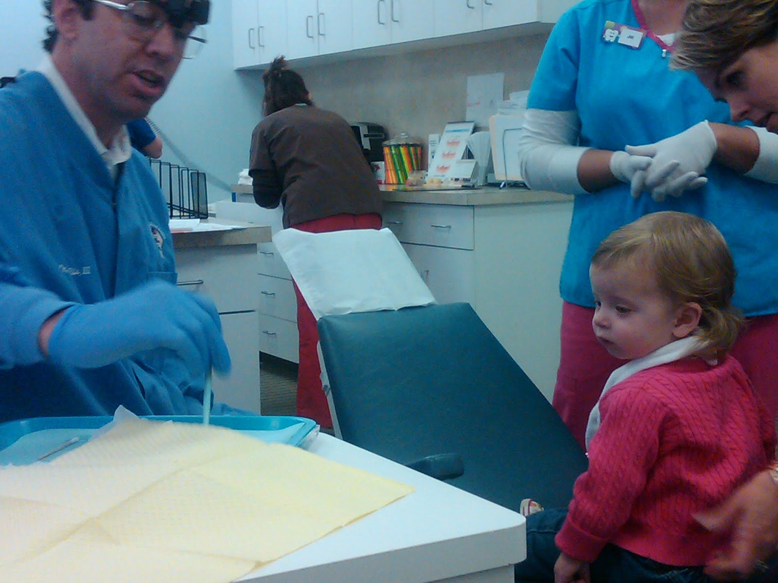 Franklin Jones R e a l T e a m My Girl Finley Meets Her New Dentist