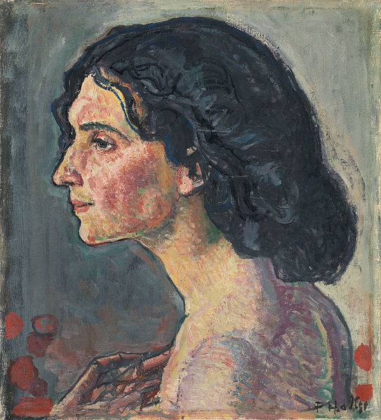 Ferdinand Hodler 1853 1918 Swiss Art Nouveau Painter Portrait