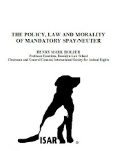 The Policy, Law and Morality of Mandatory Spay/Neuter