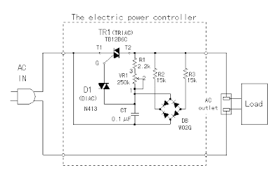 500 Circuits: Electric power controller Circuit