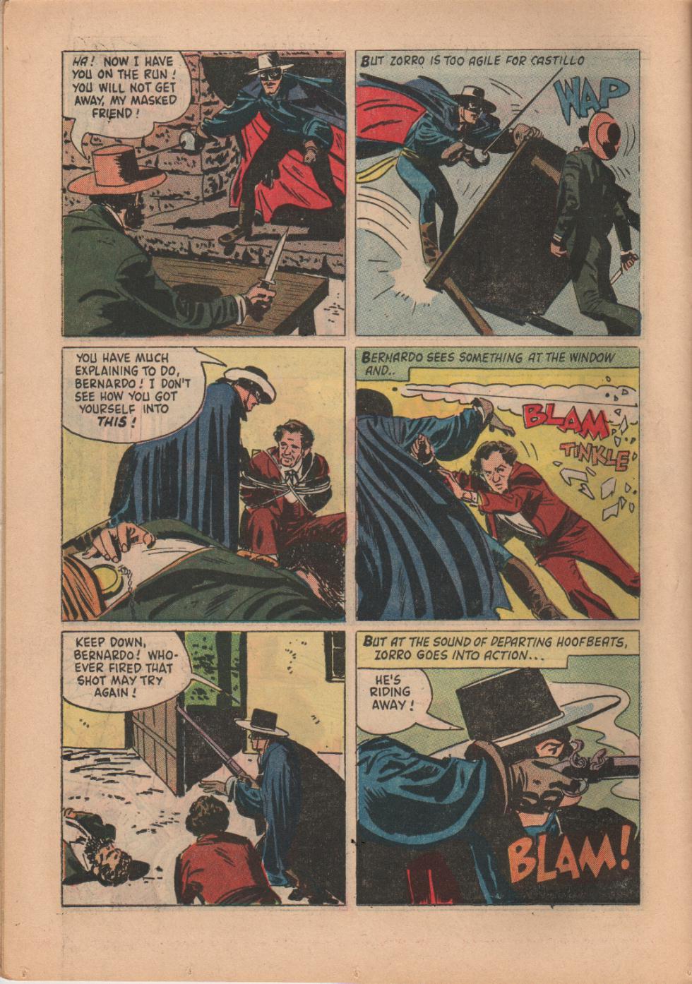 Read online Zorro (1966) comic -  Issue #5 - 14