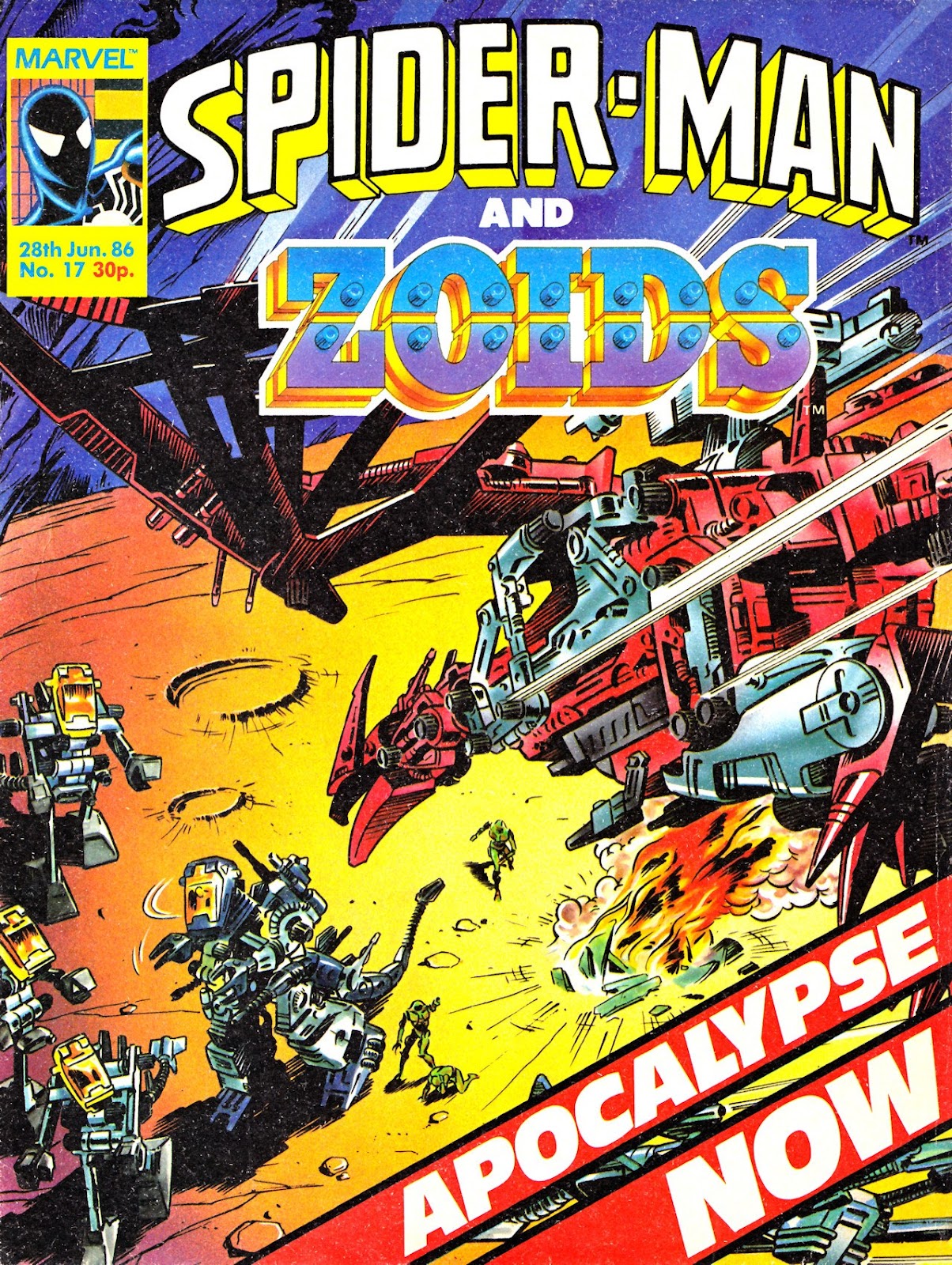 Spider-Man and Zoids 17 Page 1