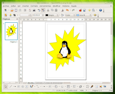 Aplicaciones de dibujo para Linux - Proyecto pingüino
