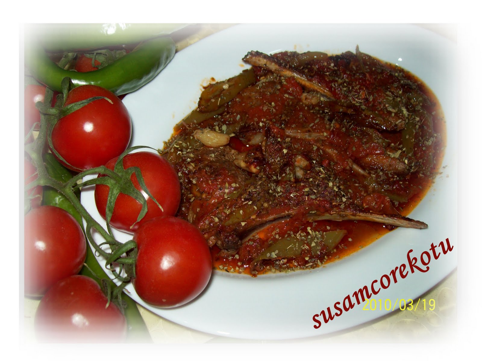 Yeşil soslu kuzu pirzola tarifi Yeşil soslu kuzu pirzola tarifi