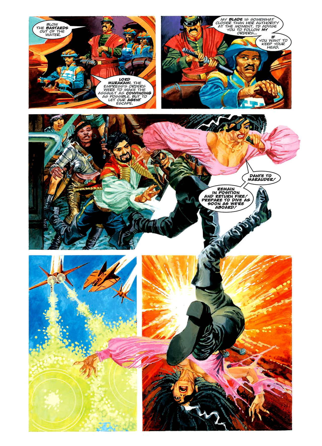 Read online Nikolai Dante comic -  Issue # TPB 6 - 126
