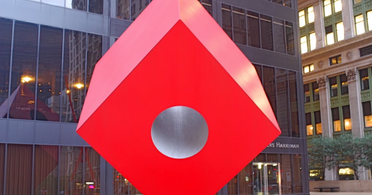 Isamu Noguchi Red Cube