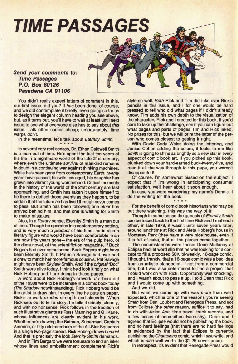 Read online Eternity Smith comic -  Issue #1 - 33