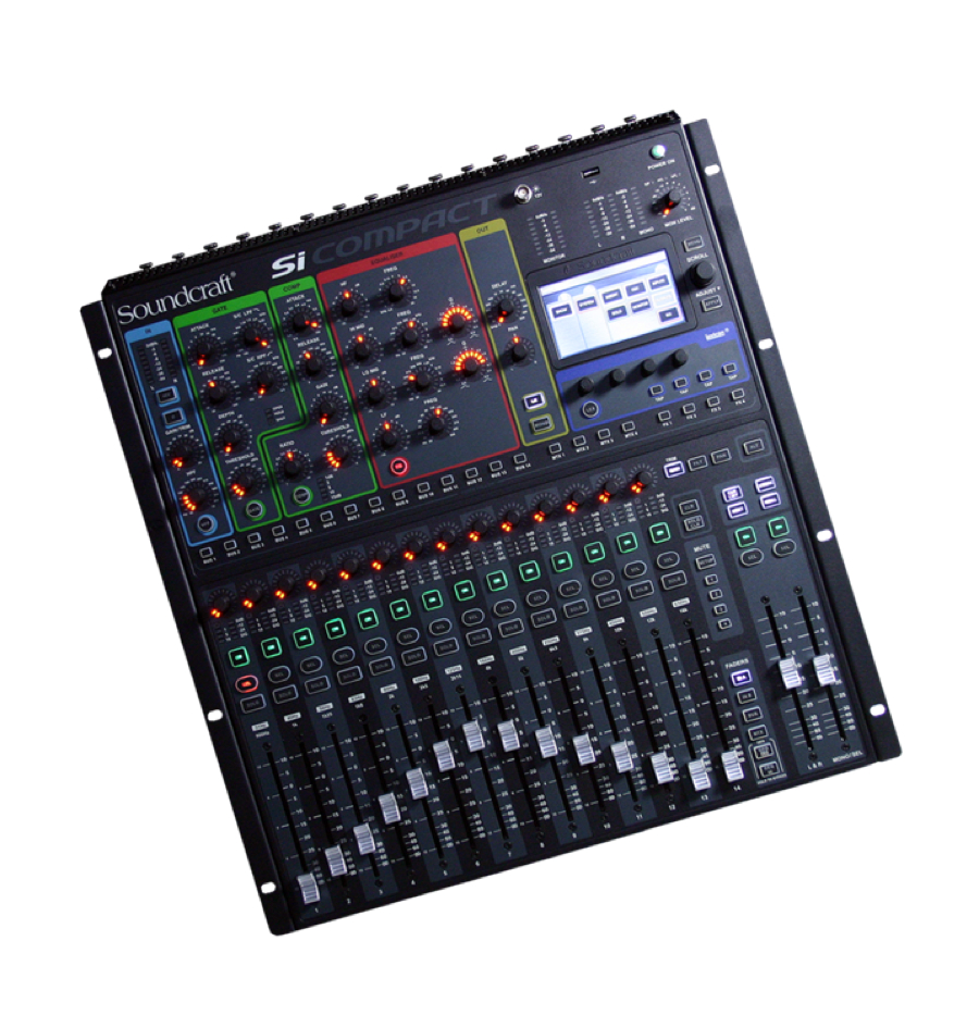 Soundcraft Extends Digital Console Range with Si Compact 16 minlien