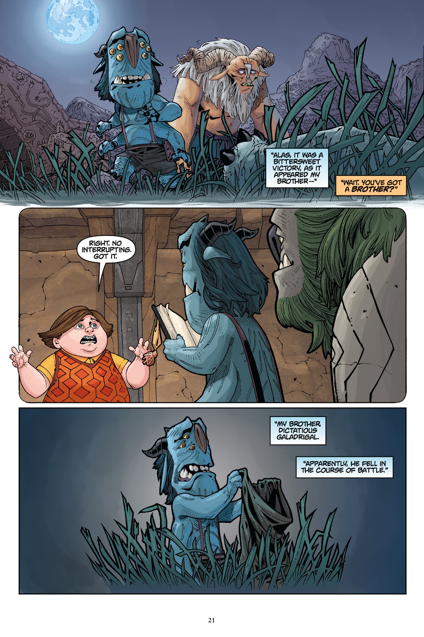 Read online Trollhunters: Tales of Arcadia-The Secret History of Trollkind comic -  Issue # Full - 21