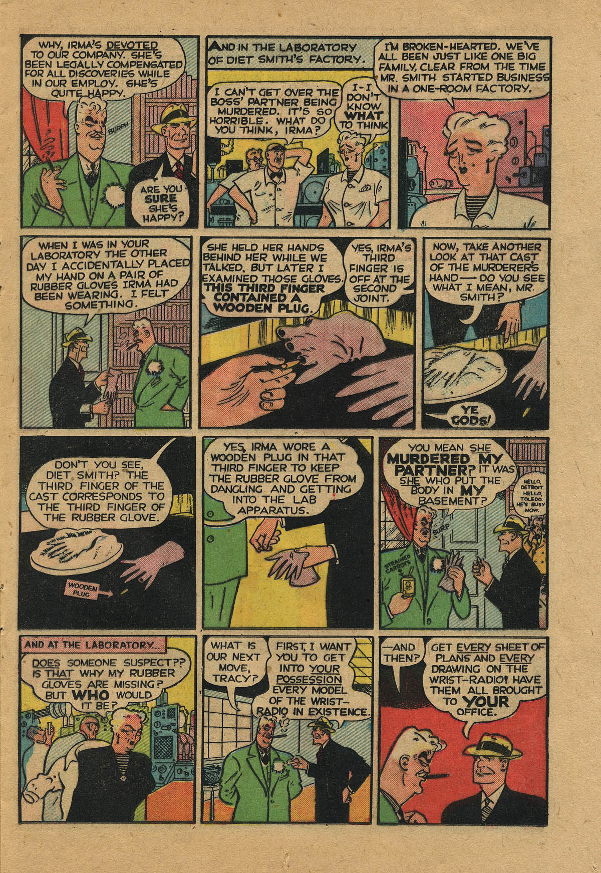 Read online Dick Tracy comic -  Issue #40 - 13