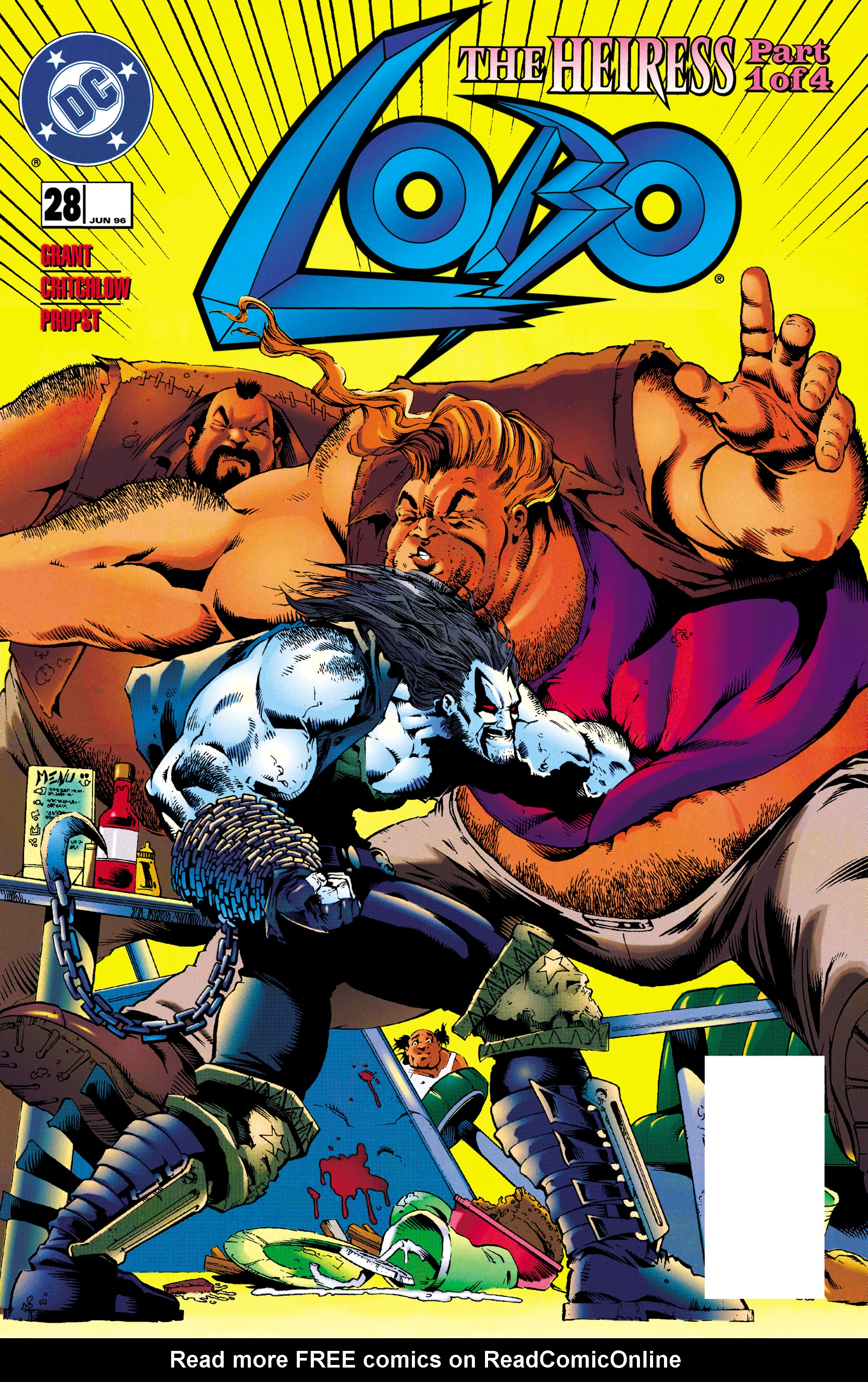 Read online Lobo (1993) comic -  Issue #28 - 1