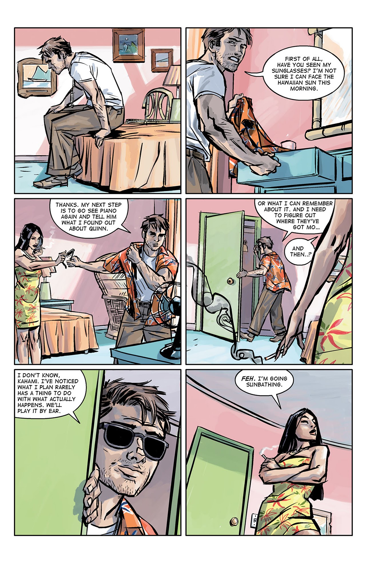 Read online Hawaiian Dick: The Last Resort comic -  Issue #3 - 7