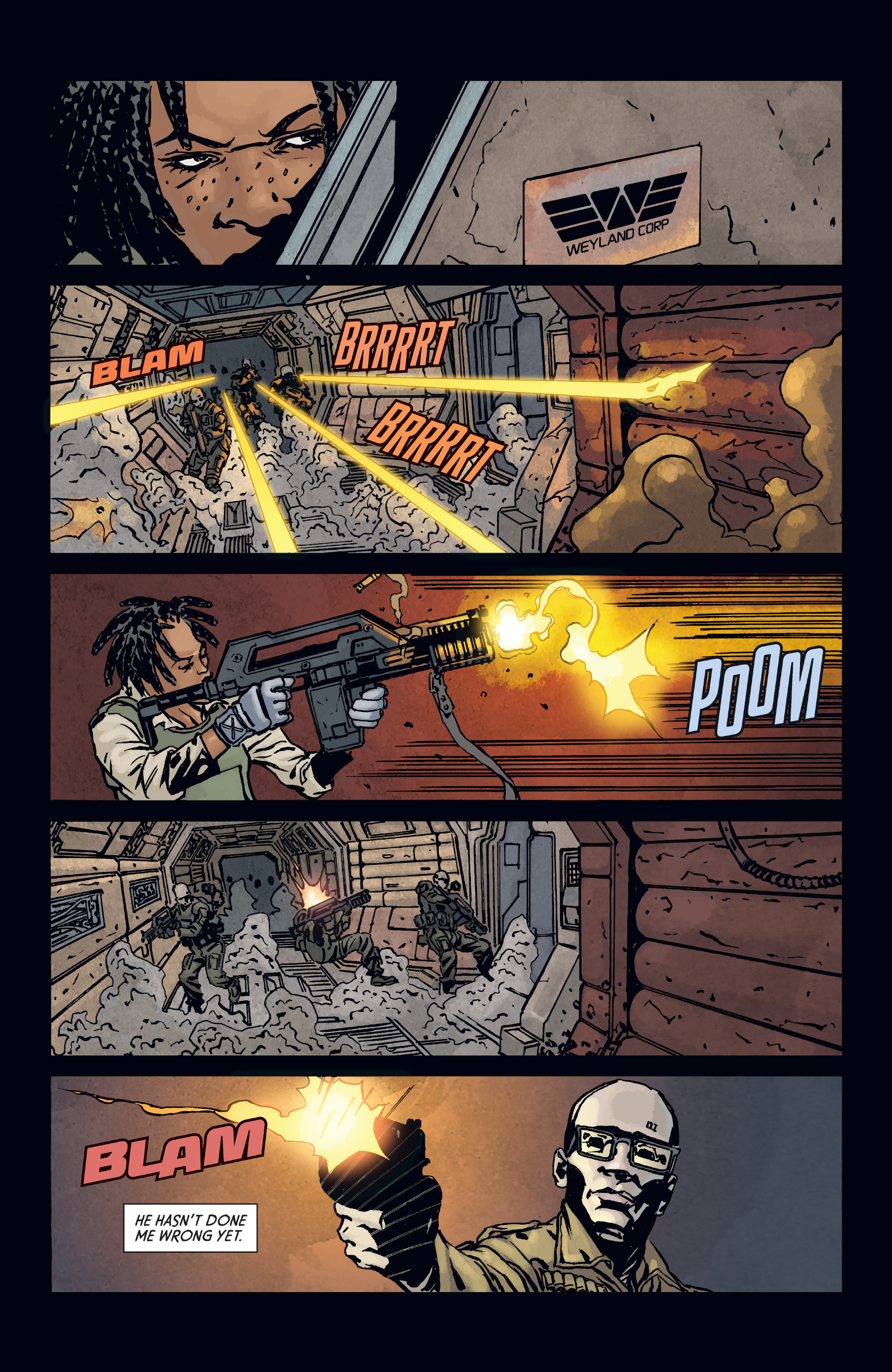 Read online Aliens: Defiance comic -  Issue #3 - 12