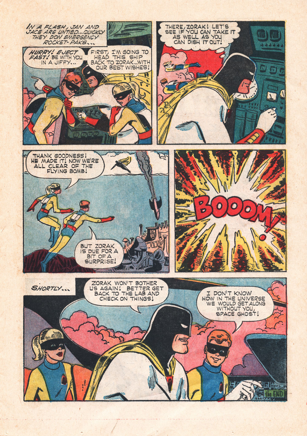 Read online Space Ghost (1967) comic -  Issue # Full - 13