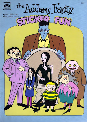 The Addams Family Sticker Fun Book Cult Oddities