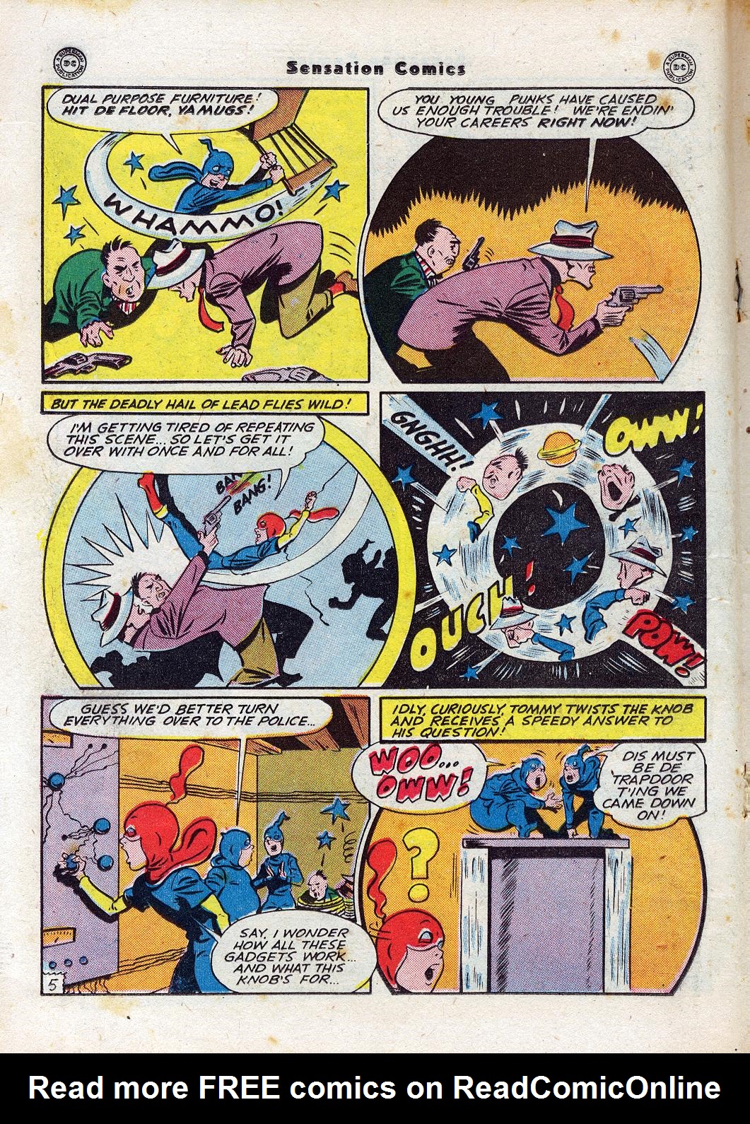 Read online Sensation (Mystery) Comics comic -  Issue #48 - 26