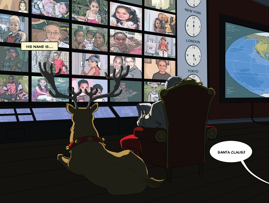 Read online Santa Versus Dracula comic -  Issue # TPB - 3