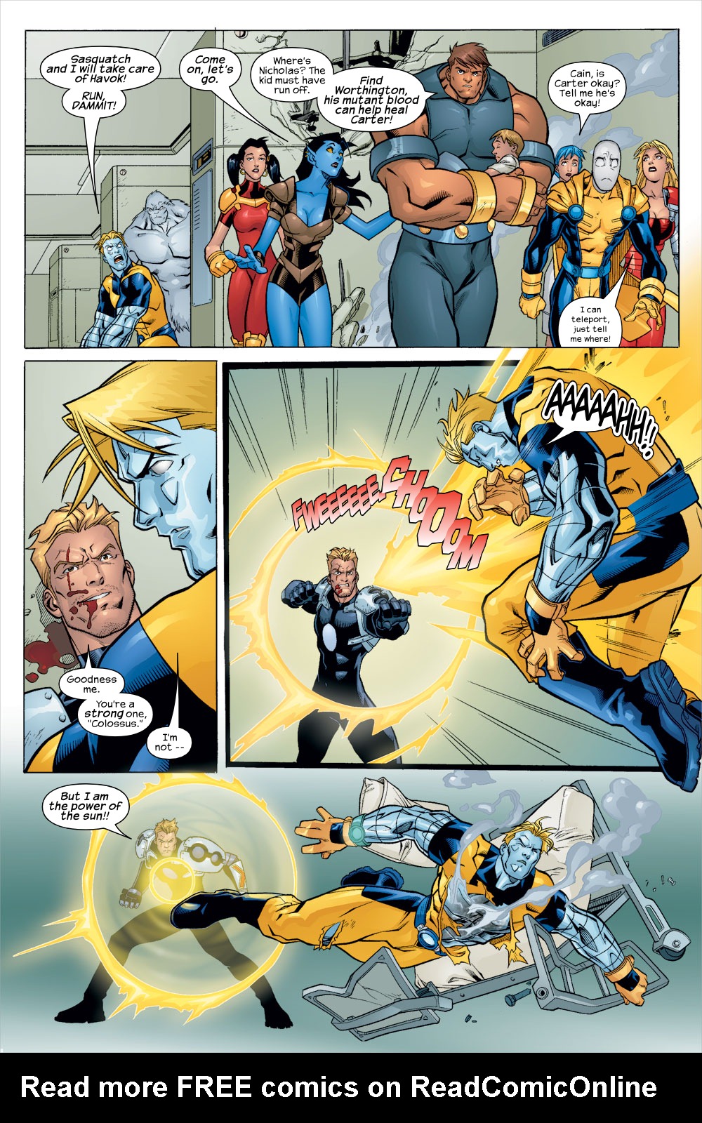 Read online Exiles (2001) comic -  Issue #28 - 16