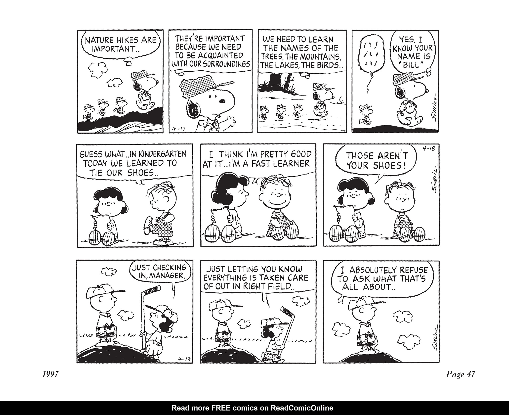 Read online The Complete Peanuts comic -  Issue # TPB 24 - 60