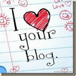 I Love Your Blog Award