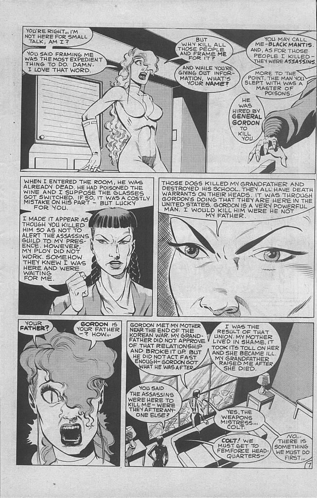 Read online She-Cat comic -  Issue #3 - 9